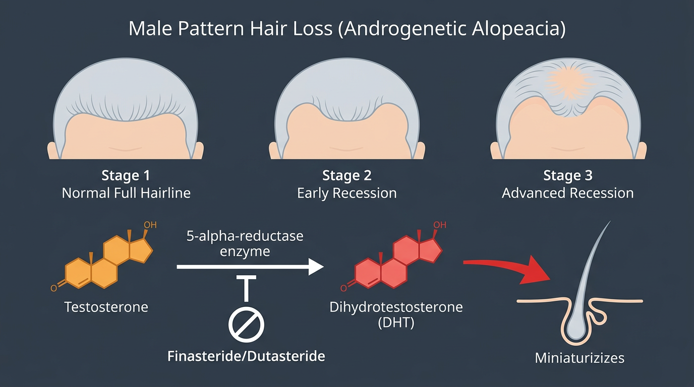 DHT and Hair Loss Pathway