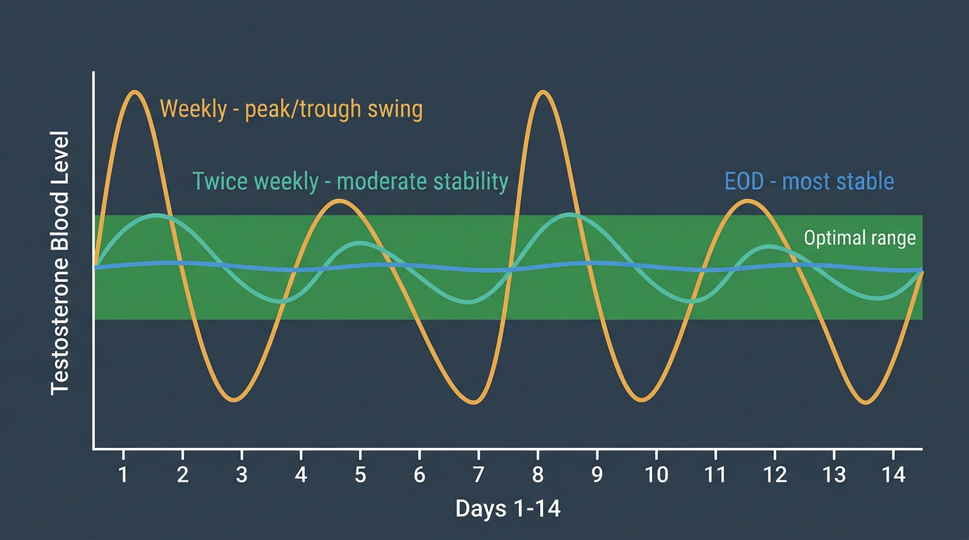 Injection Frequency and Testosterone Stability
