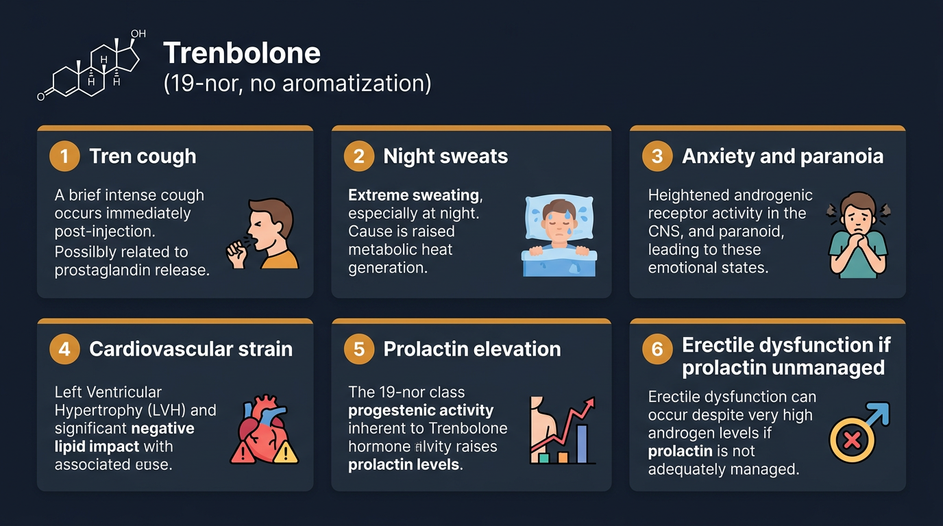 Trenbolone-Specific Side Effects